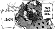 Spinner as seen in My Hero Academia chapter 370 (Image via Shueisha)